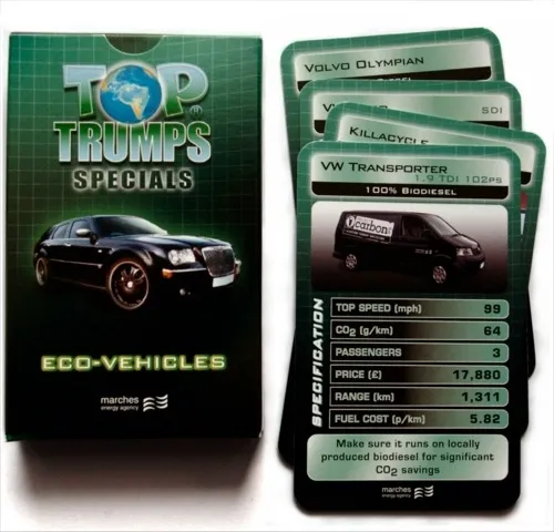 Top Trumps: Eco-Vehicles
