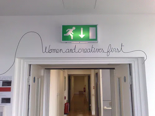Women and creatives first