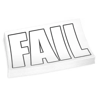 Fail Stickers