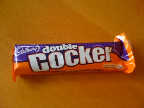 Double Cocker. Turn your back for 5 minutes and someone hacks your chocolate bar
