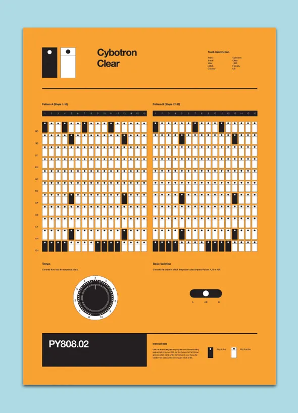 Program Your 808 (via Rob Ricketts — Graphic Design & Typography)
